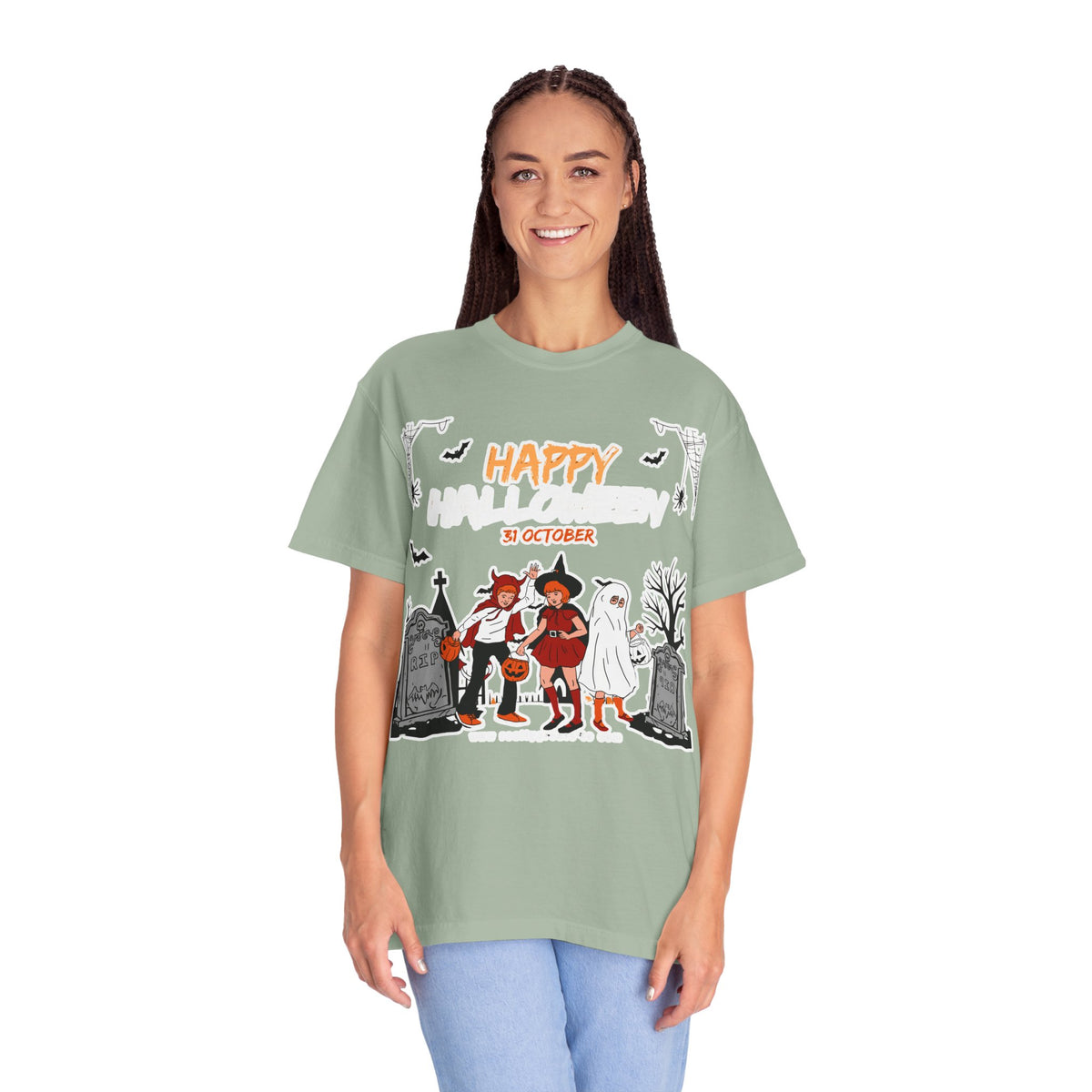 Halloween Kids Costume Tee — "Happy 31 October" Trick-or-Treat Shirt