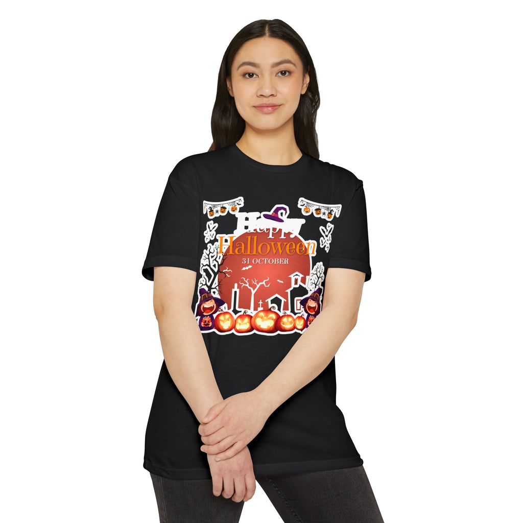 Halloween Pumpkin Haunted House T-Shirt