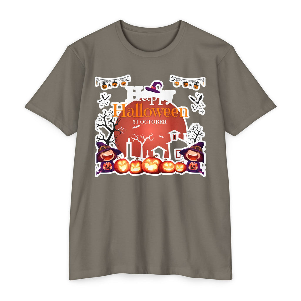 Halloween Pumpkin Haunted House T-Shirt