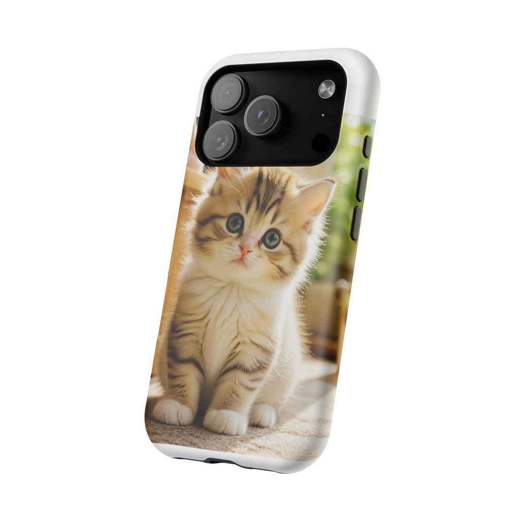 Cute Kitten Magnetic Impact-Resistant Phone Case