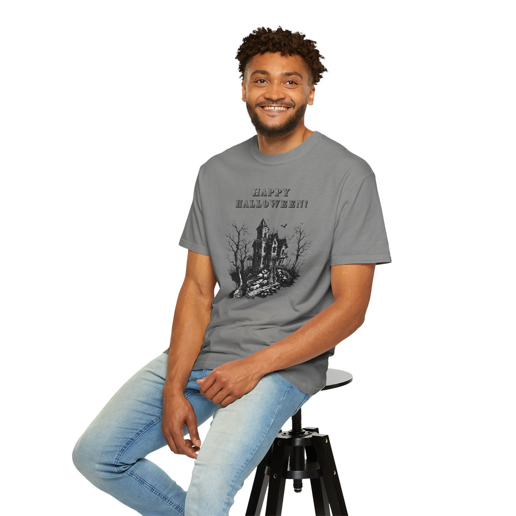 Happy Halloween Haunted House T-Shirt