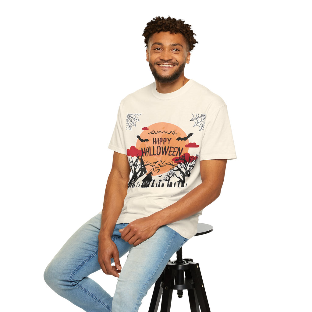 Happy Halloween Haunted Village T-Shirt