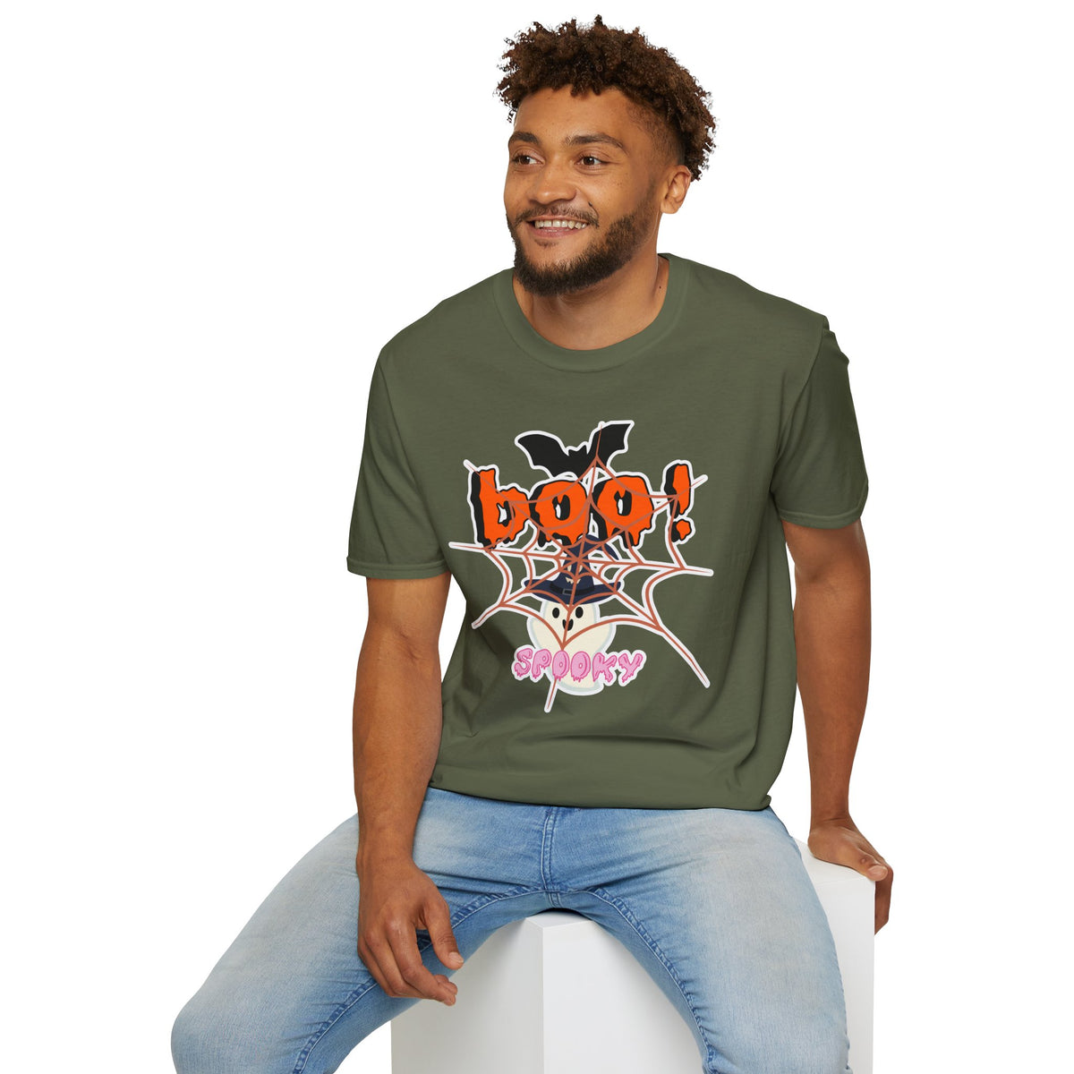 Boo! Spooky Bat Halloween T-Shirt