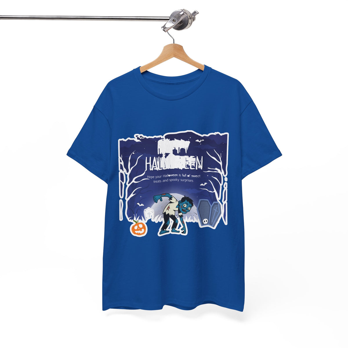 Happy Halloween Cute Witch T-Shirt — Halloween Graphic Tee for Kids & Adults