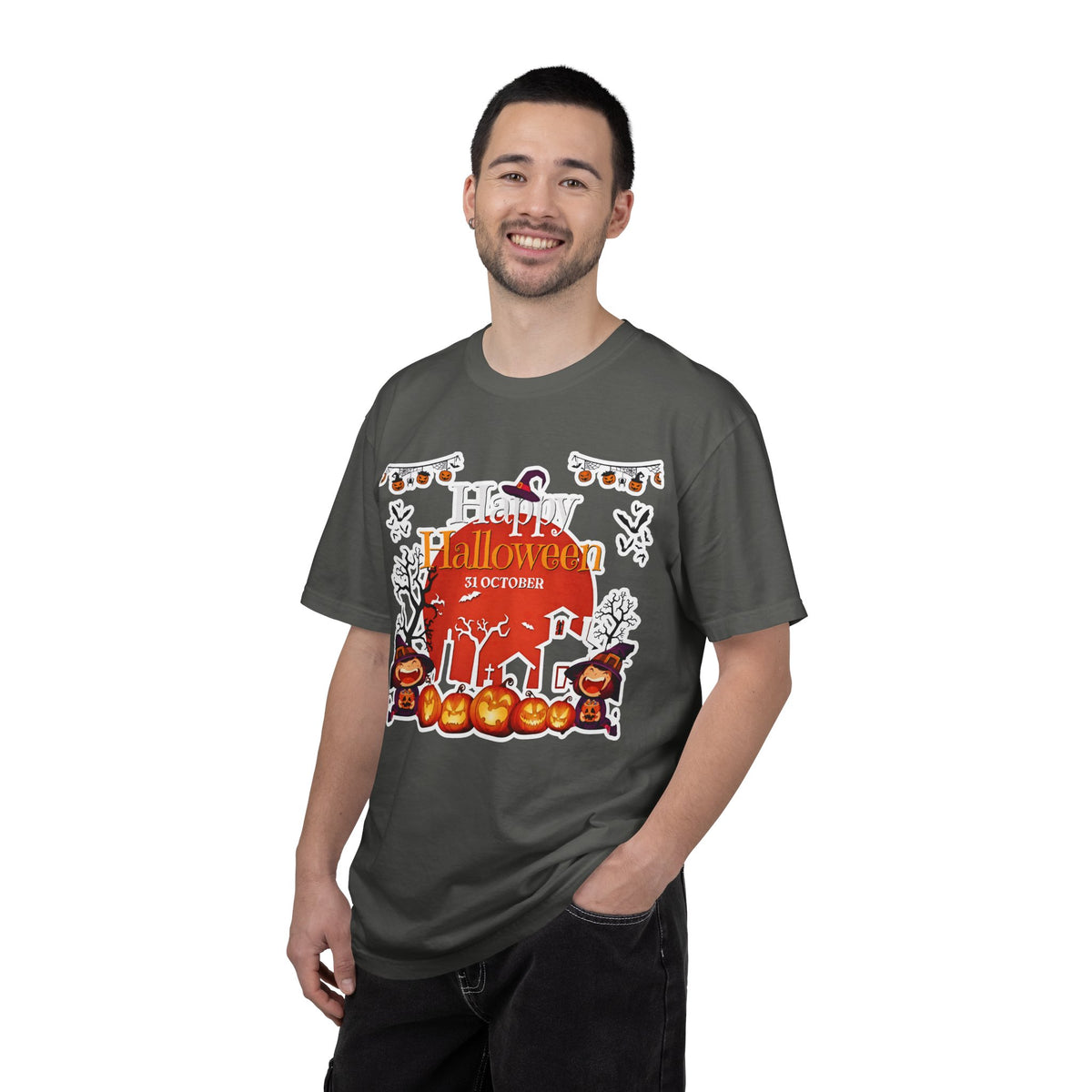 Happy Halloween Haunted House T-Shirt