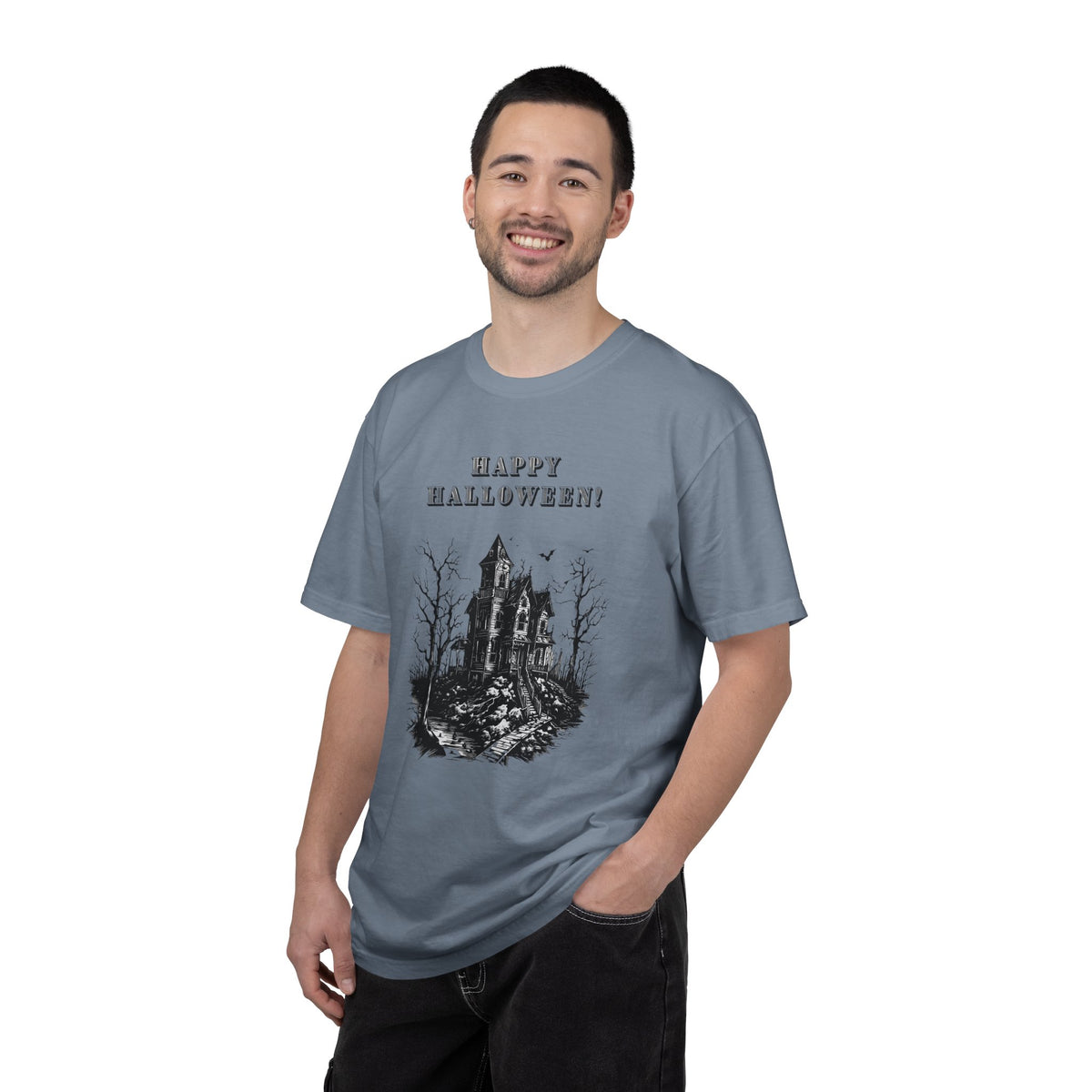 Happy Halloween Haunted House T-Shirt