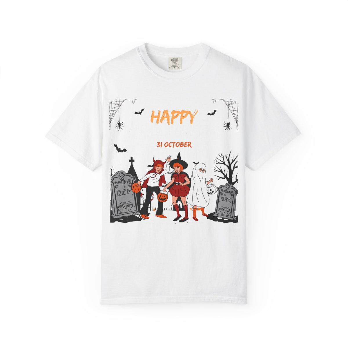 Halloween Kids Costume Tee — "Happy 31 October" Trick-or-Treat Shirt