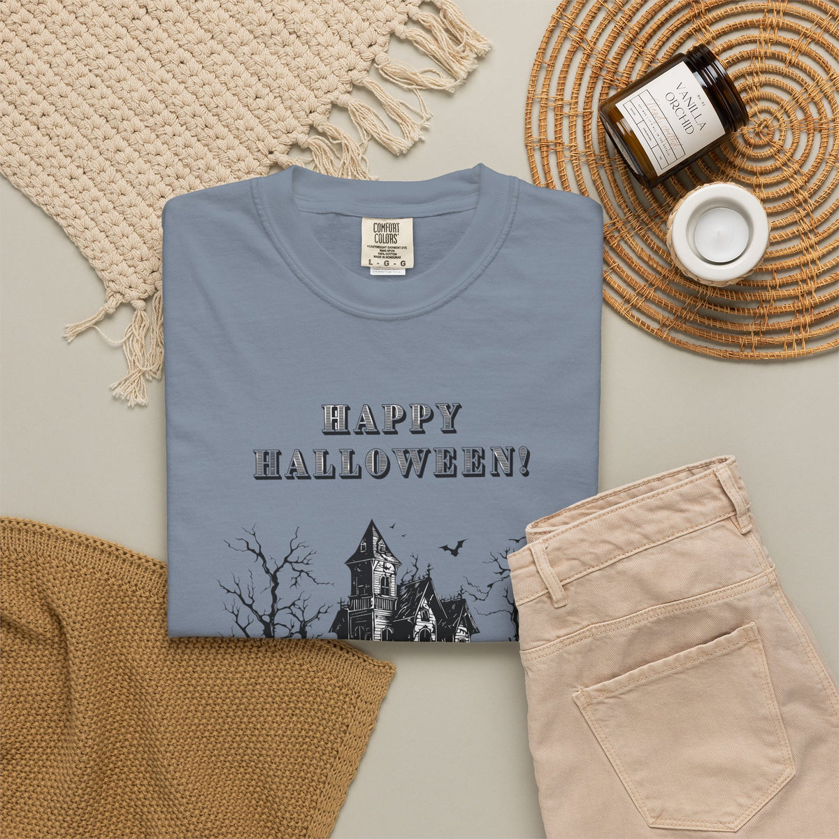 Happy Halloween Haunted House T-Shirt