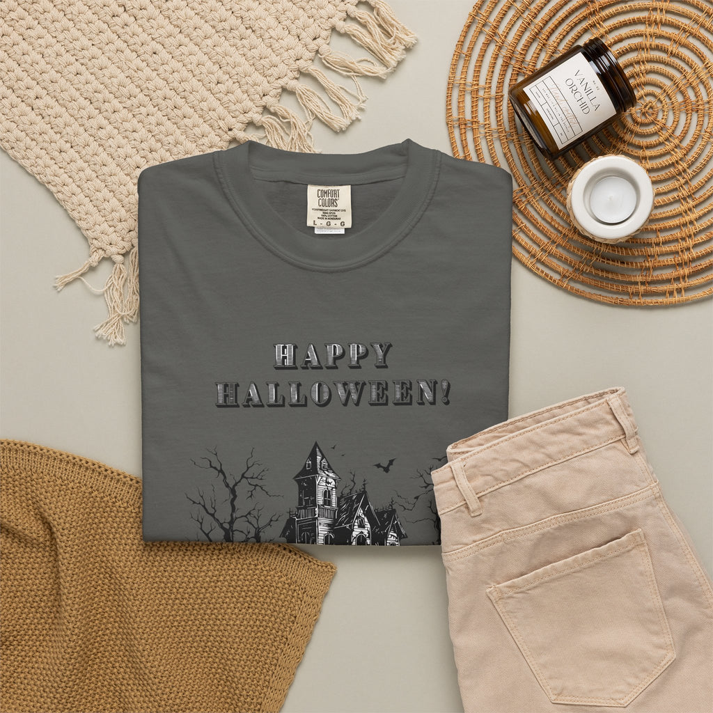 Happy Halloween Haunted House T-Shirt