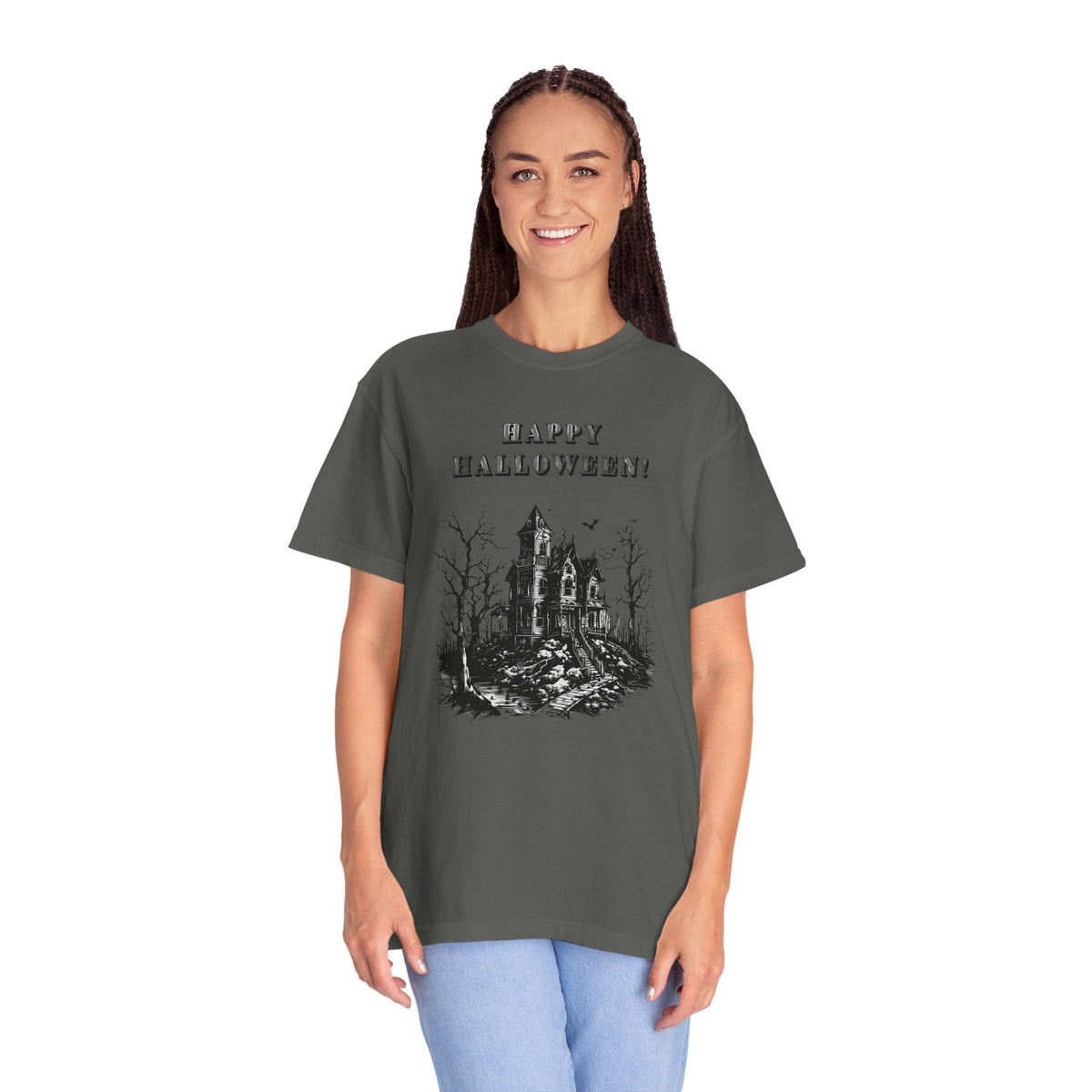 Happy Halloween Haunted House T-Shirt
