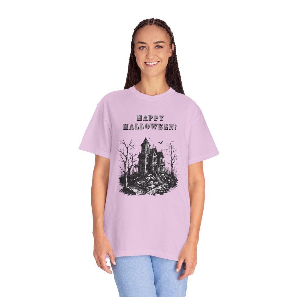 Happy Halloween Haunted House T-Shirt