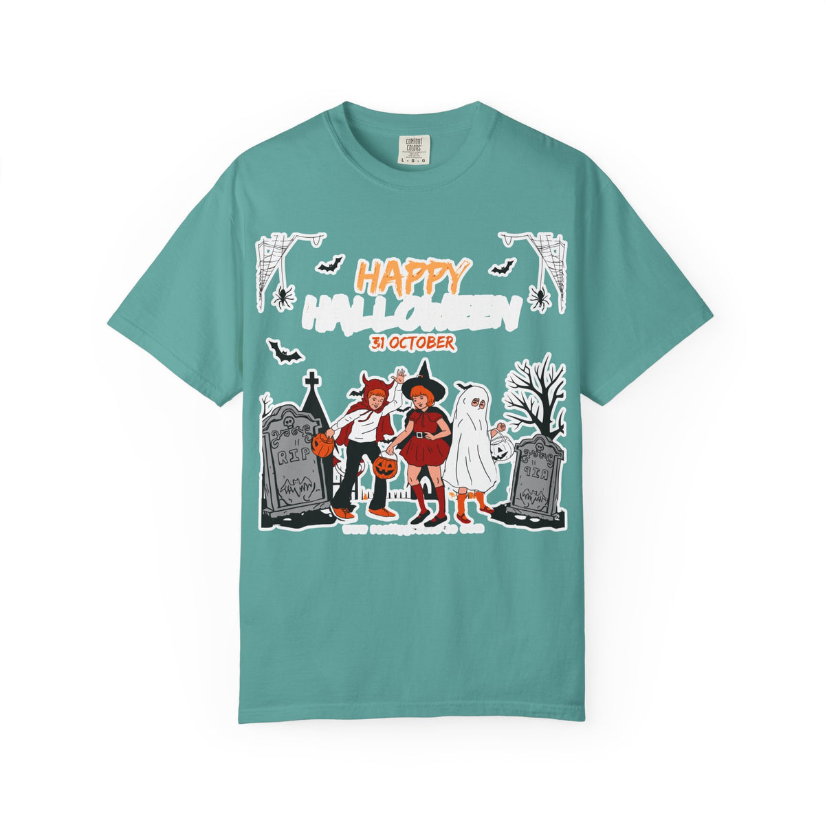 Halloween Kids Costume Tee — "Happy 31 October" Trick-or-Treat Shirt