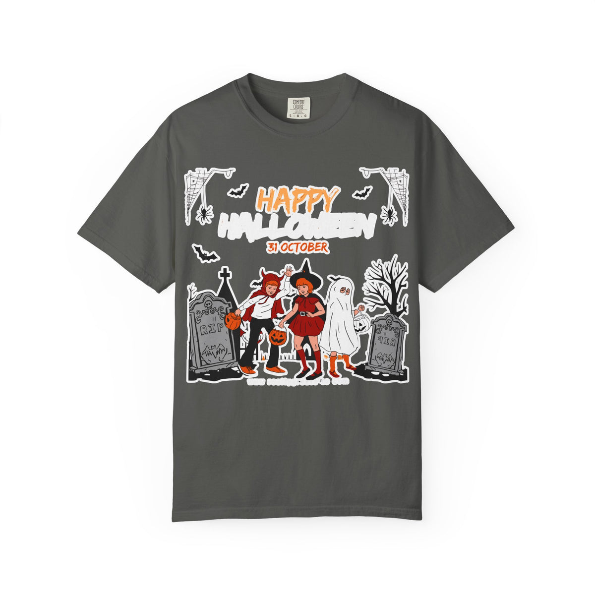 Halloween Kids Costume Tee — "Happy 31 October" Trick-or-Treat Shirt