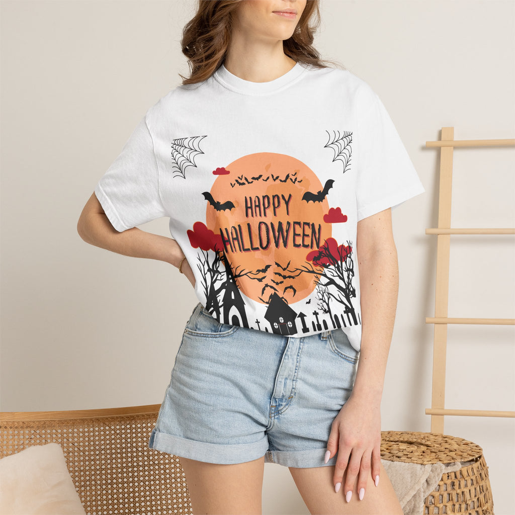Happy Halloween Haunted Village T-Shirt
