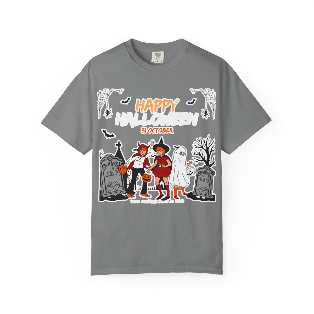 Halloween Kids Costume Tee — "Happy 31 October" Trick-or-Treat Shirt