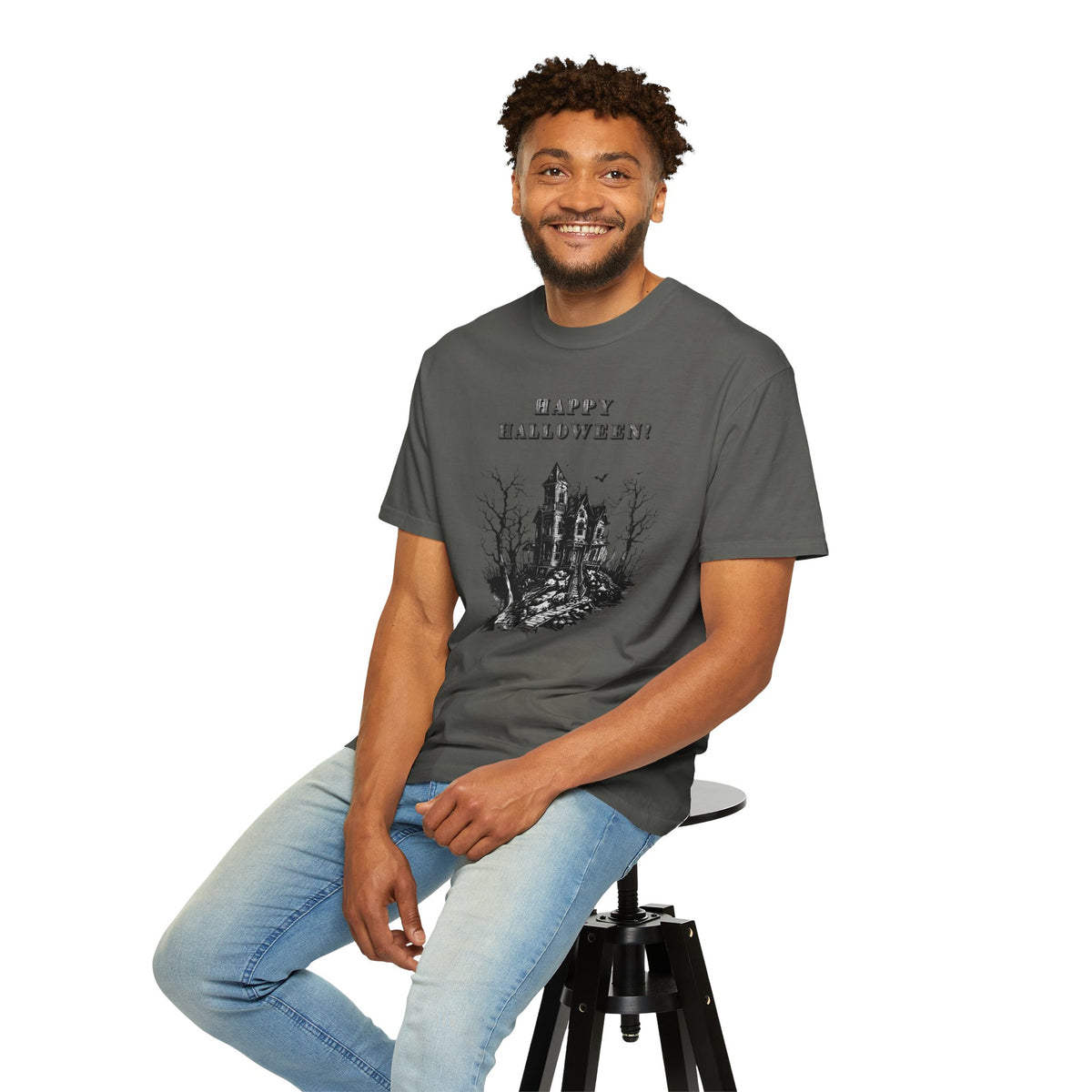 Happy Halloween Haunted House T-Shirt