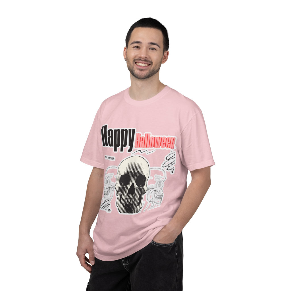 Happy Halloween Skull T-Shirt — Graphic Halloween Tee