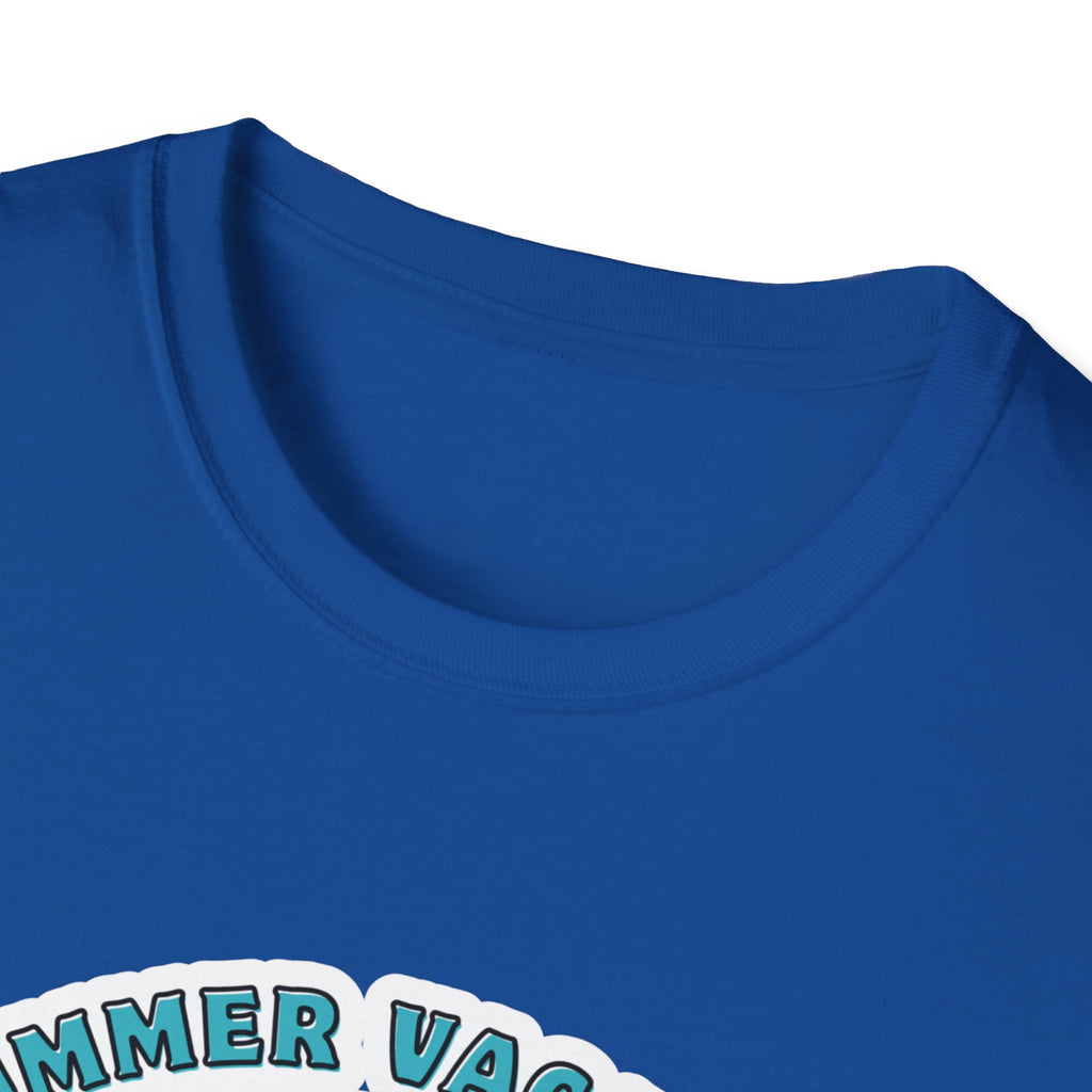 Summer Vacation T-Shirt – Tropical Sunset Surf Graphic