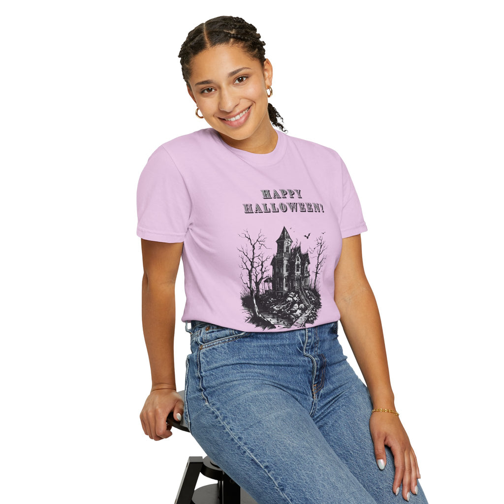 Happy Halloween Haunted House T-Shirt
