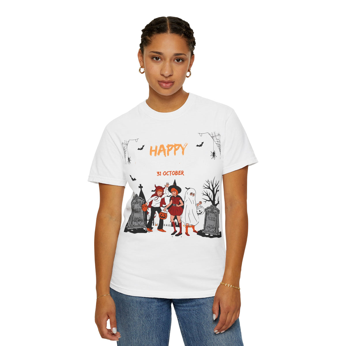 Halloween Kids Costume Tee — "Happy 31 October" Trick-or-Treat Shirt