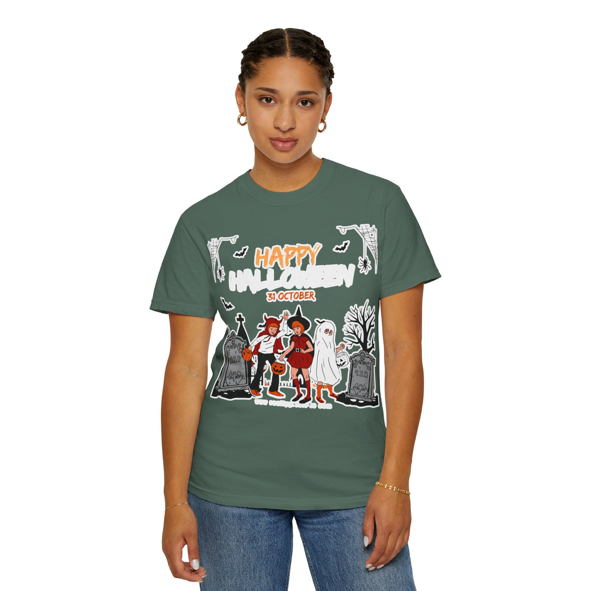 Halloween Kids Costume Tee — "Happy 31 October" Trick-or-Treat Shirt