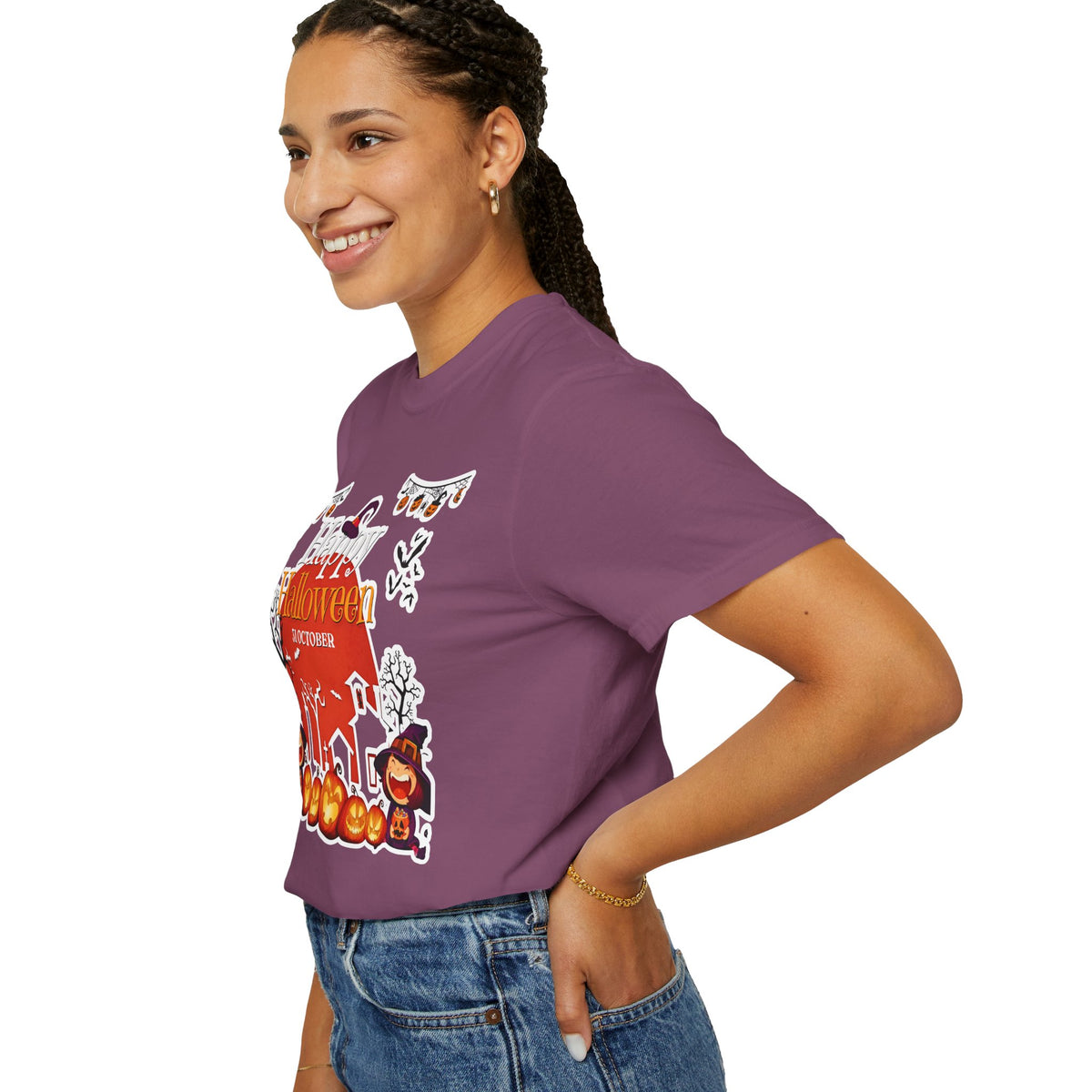 Happy Halloween Haunted House T-Shirt