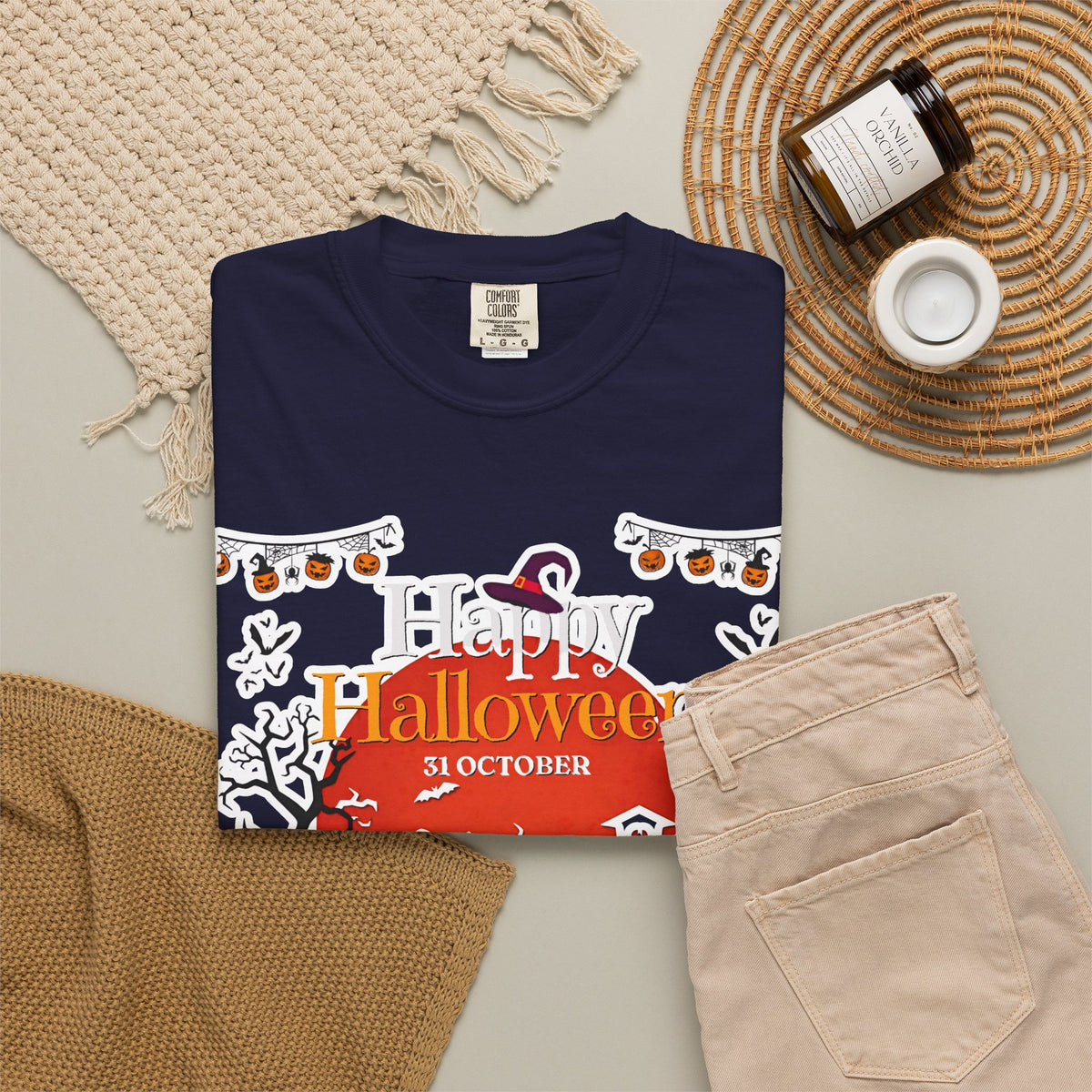 Happy Halloween Haunted House T-Shirt