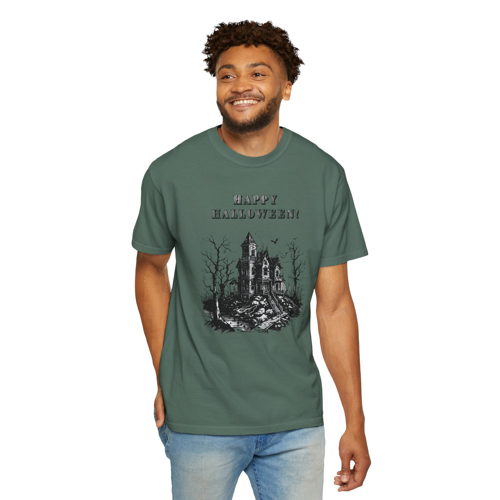 Happy Halloween Haunted House T-Shirt