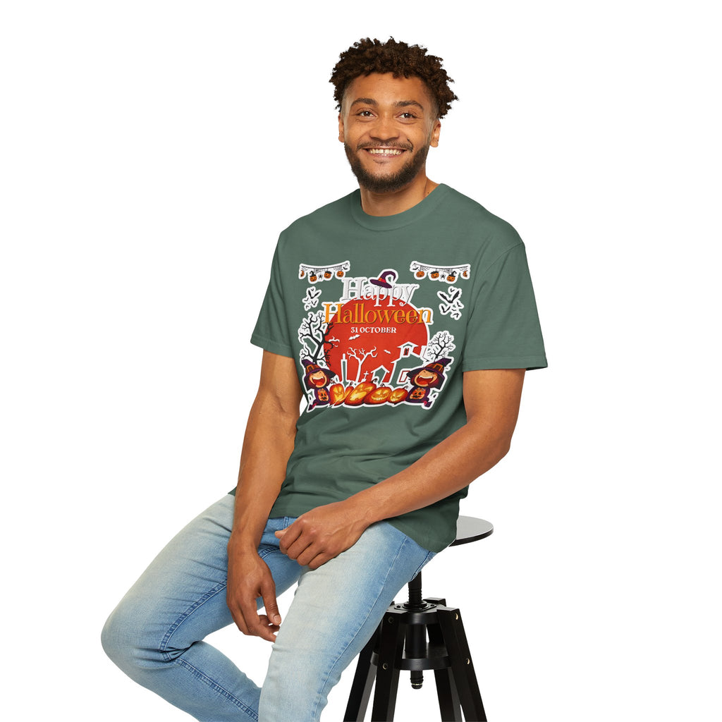 Happy Halloween Haunted House T-Shirt