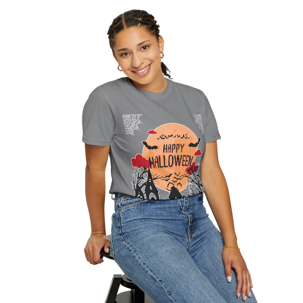 Happy Halloween Haunted Village T-Shirt