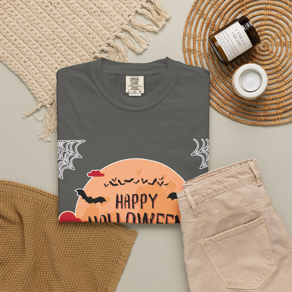 Happy Halloween Haunted Village T-Shirt