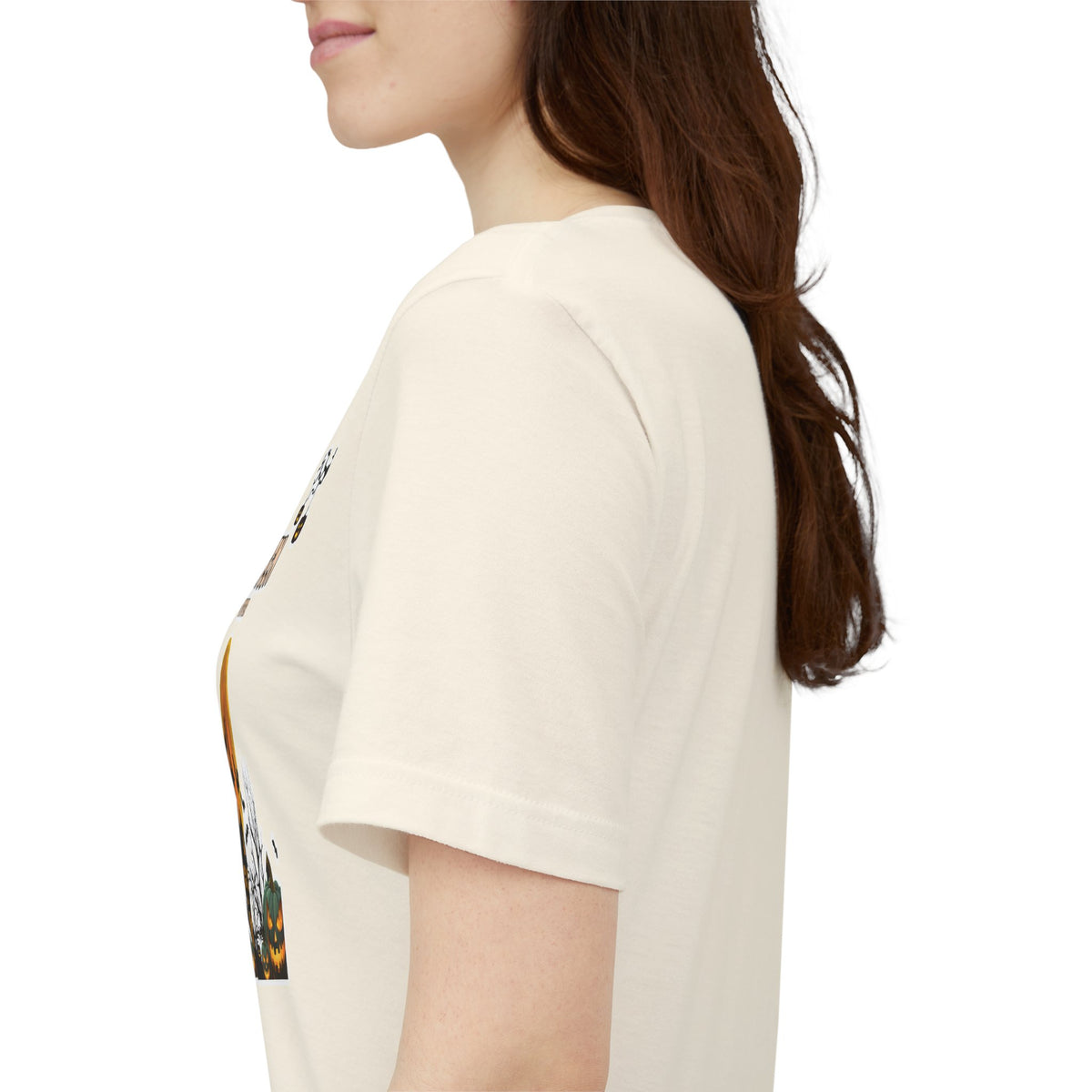 Halloween Haunted House T-Shirt — "Happy Halloween" Pumpkin Spooky Tee
