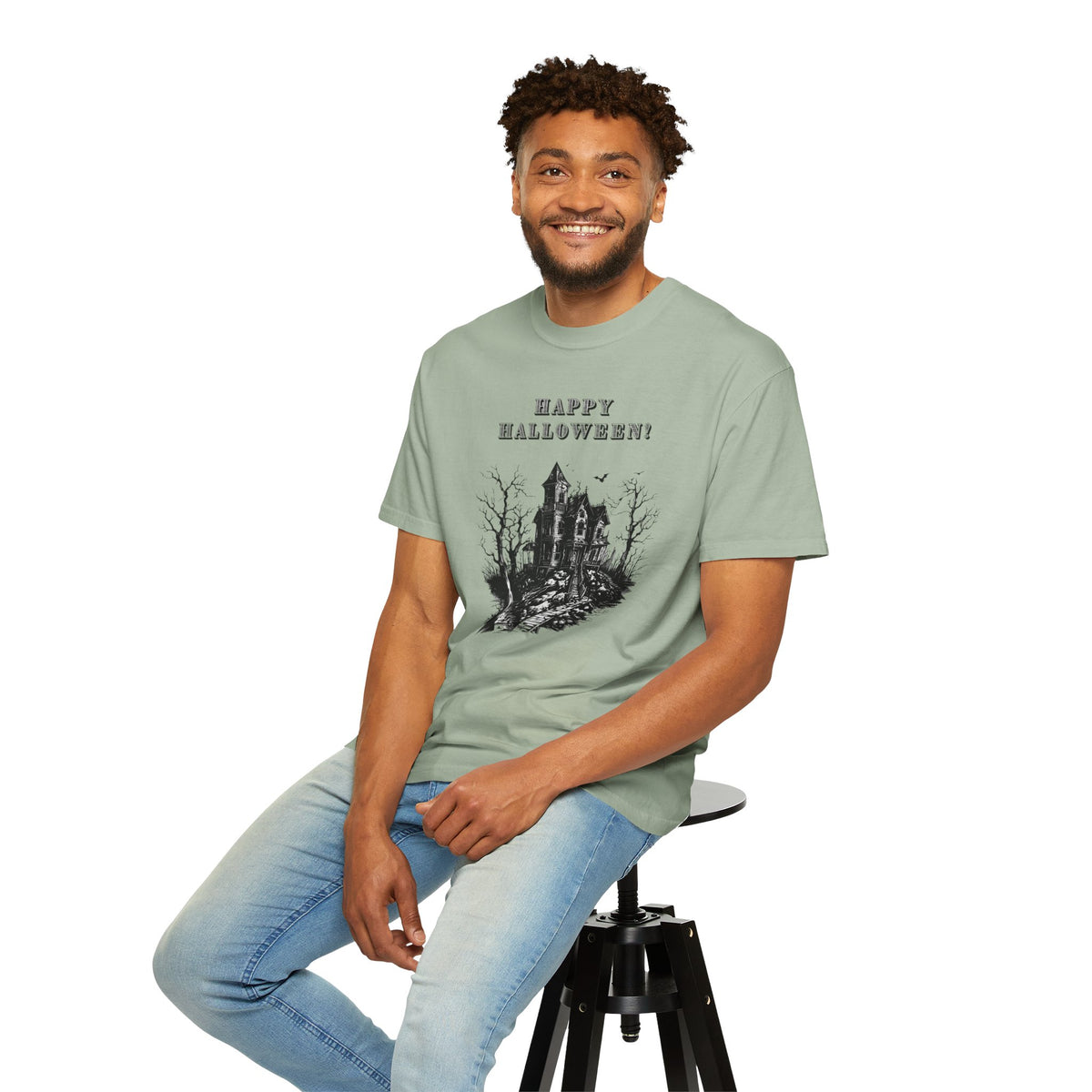 Happy Halloween Haunted House T-Shirt