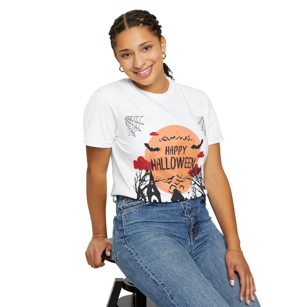 Happy Halloween Haunted Village T-Shirt