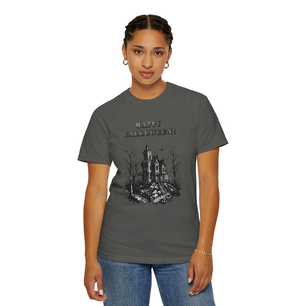 Happy Halloween Haunted House T-Shirt