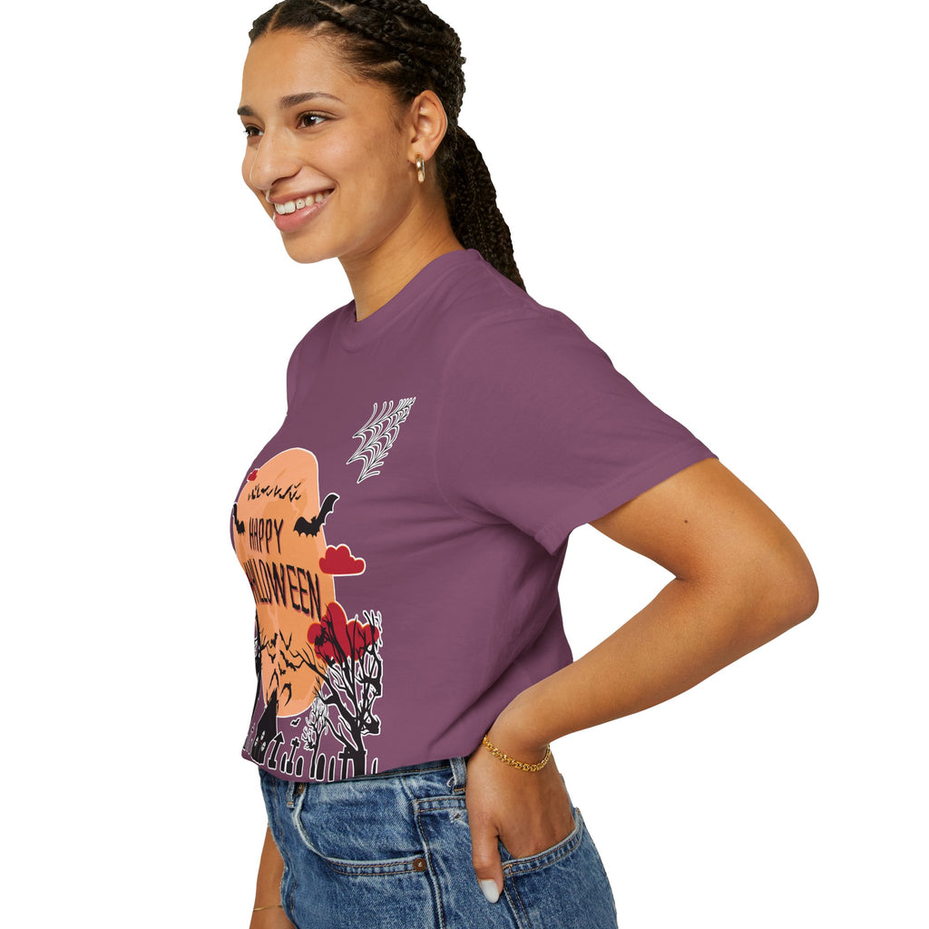 Happy Halloween Haunted Village T-Shirt