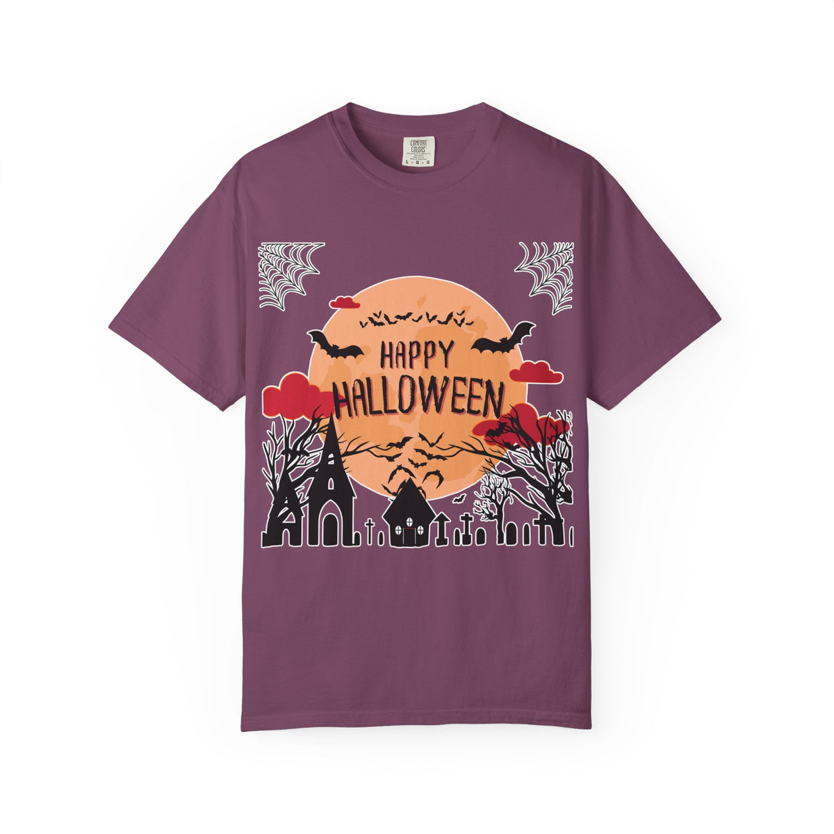 Happy Halloween Haunted Village T-Shirt