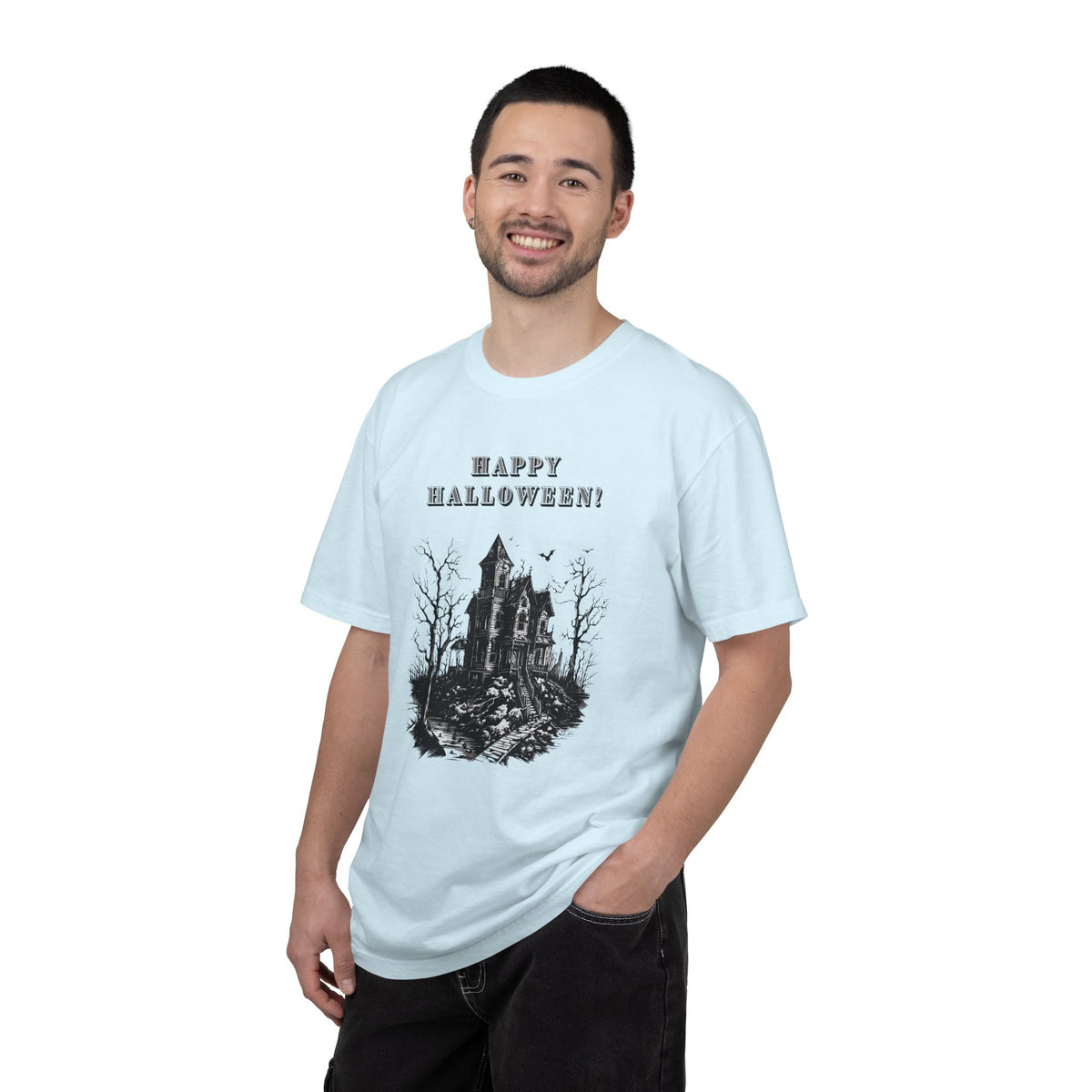 Happy Halloween Haunted House T-Shirt