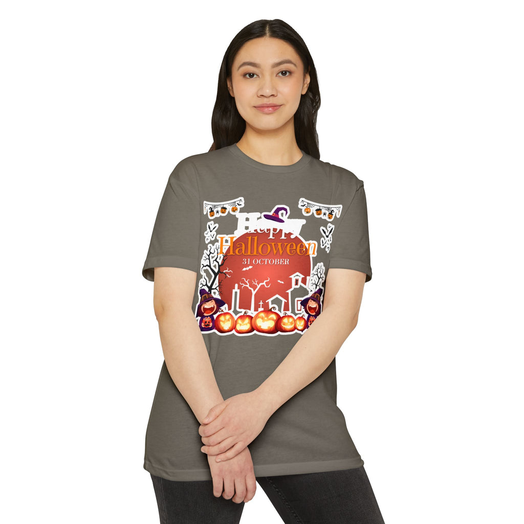 Halloween Pumpkin Haunted House T-Shirt