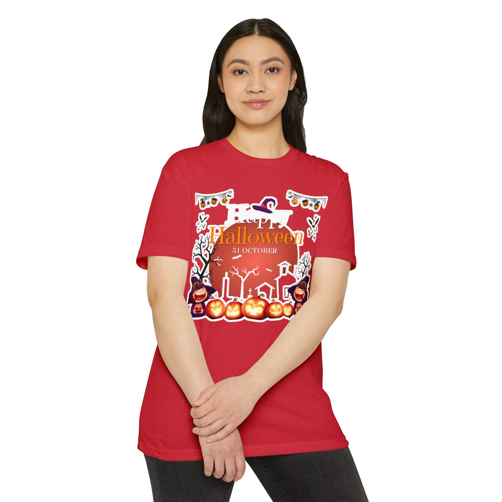 Halloween Pumpkin Haunted House T-Shirt