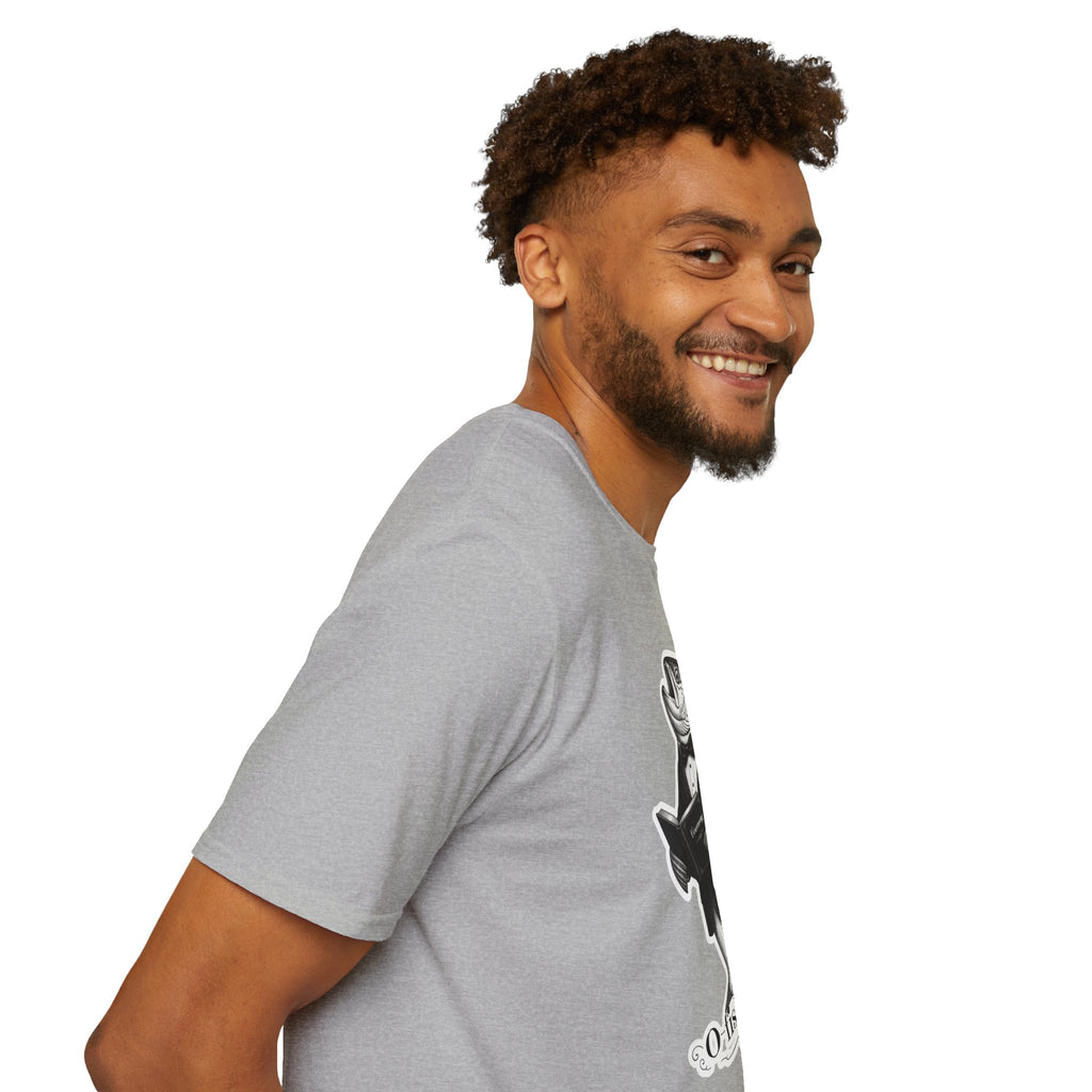 Salmon Gentleman T-Shirt — Dapper Fish Graphic Tee