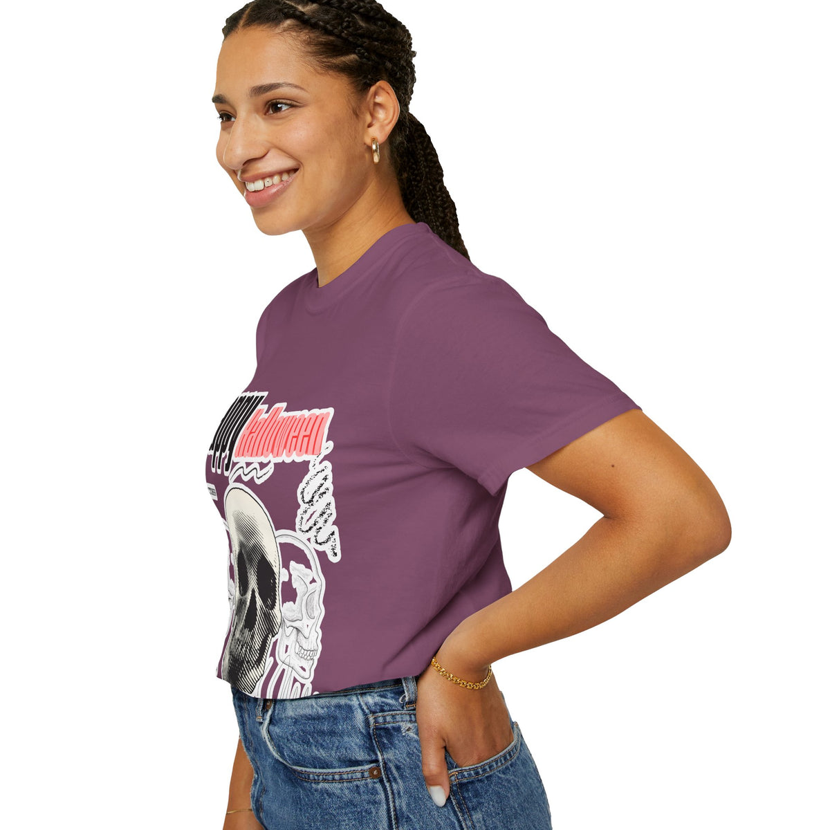 Happy Halloween Skull T-Shirt — Graphic Halloween Tee