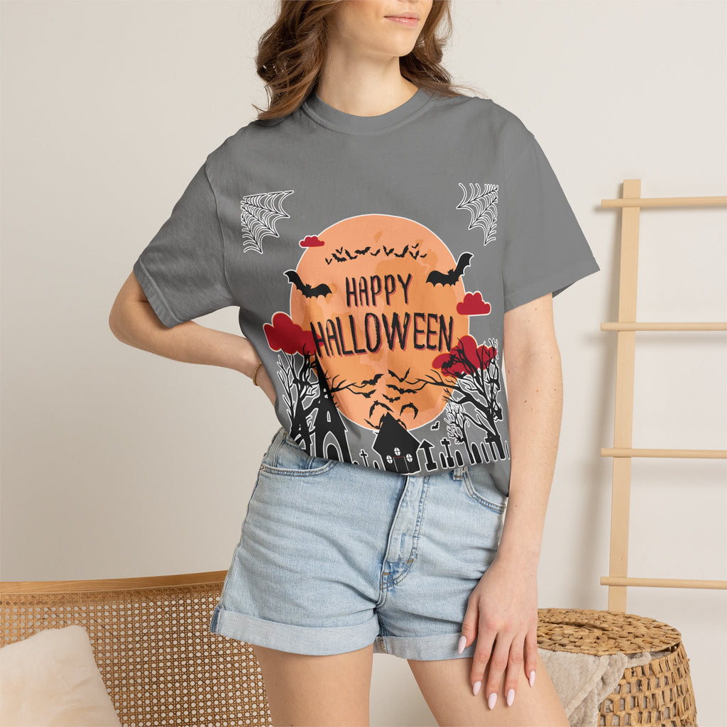 Happy Halloween Haunted Village T-Shirt