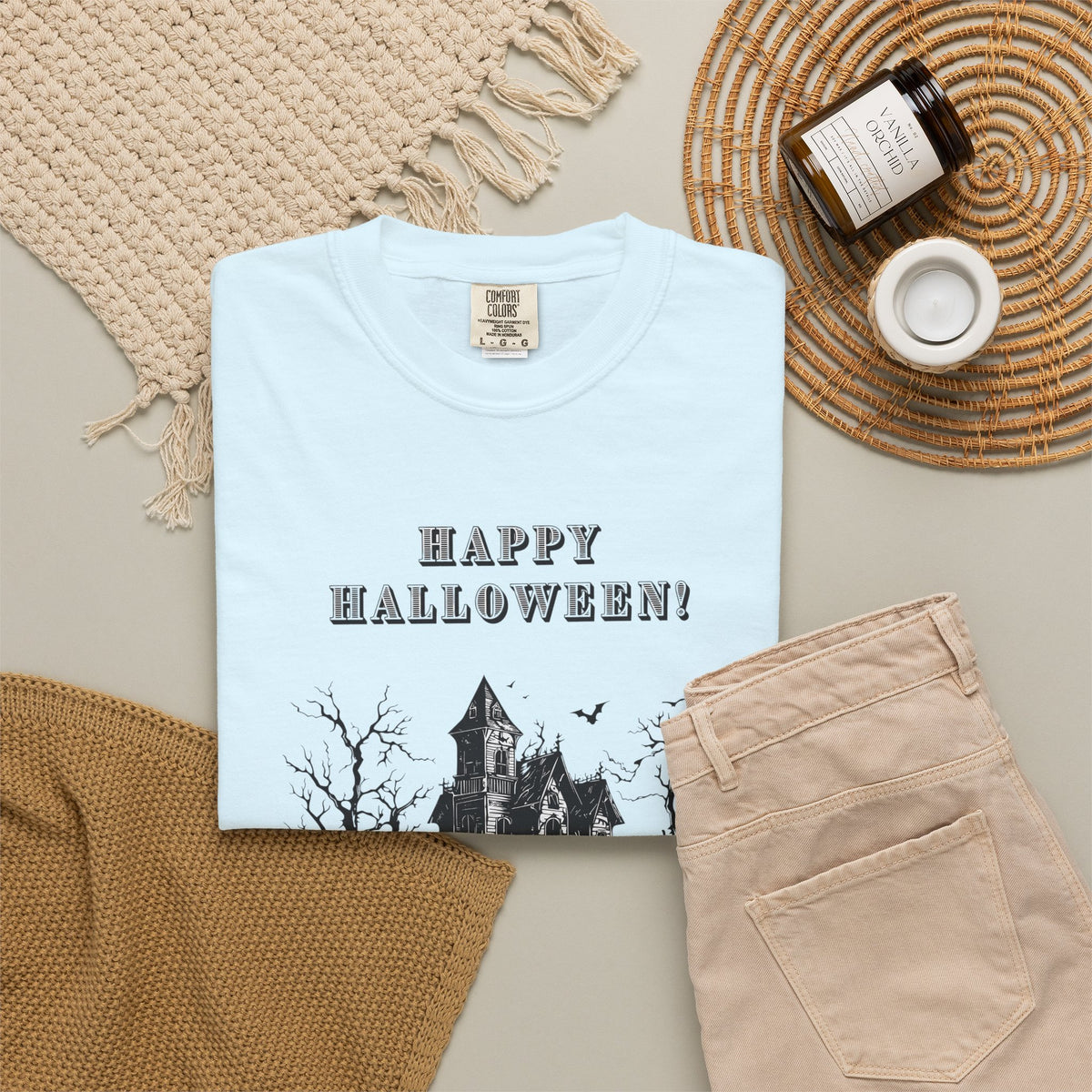 Happy Halloween Haunted House T-Shirt