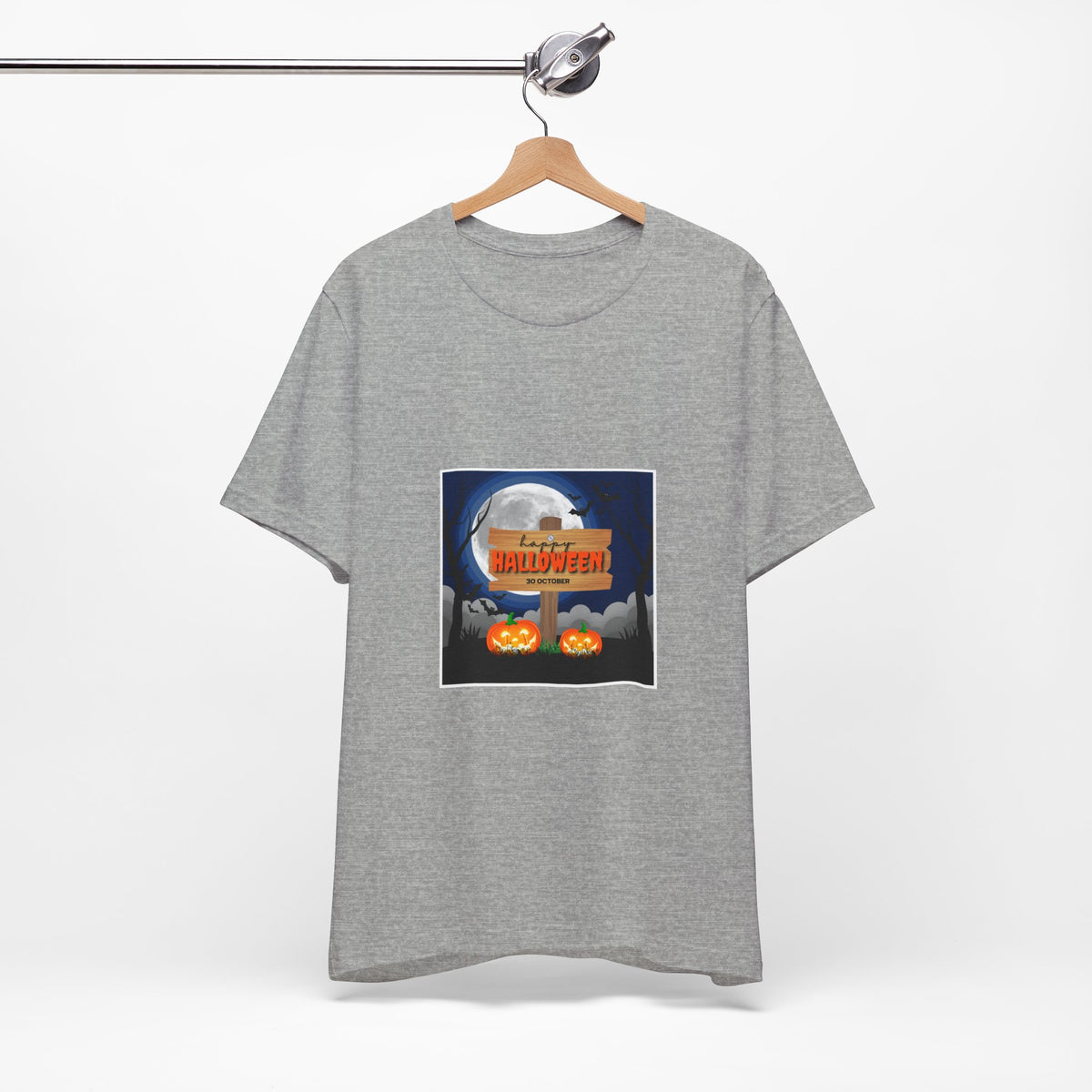 Halloween Pumpkin Sign T-Shirt — Happy Halloween Graphic Tee