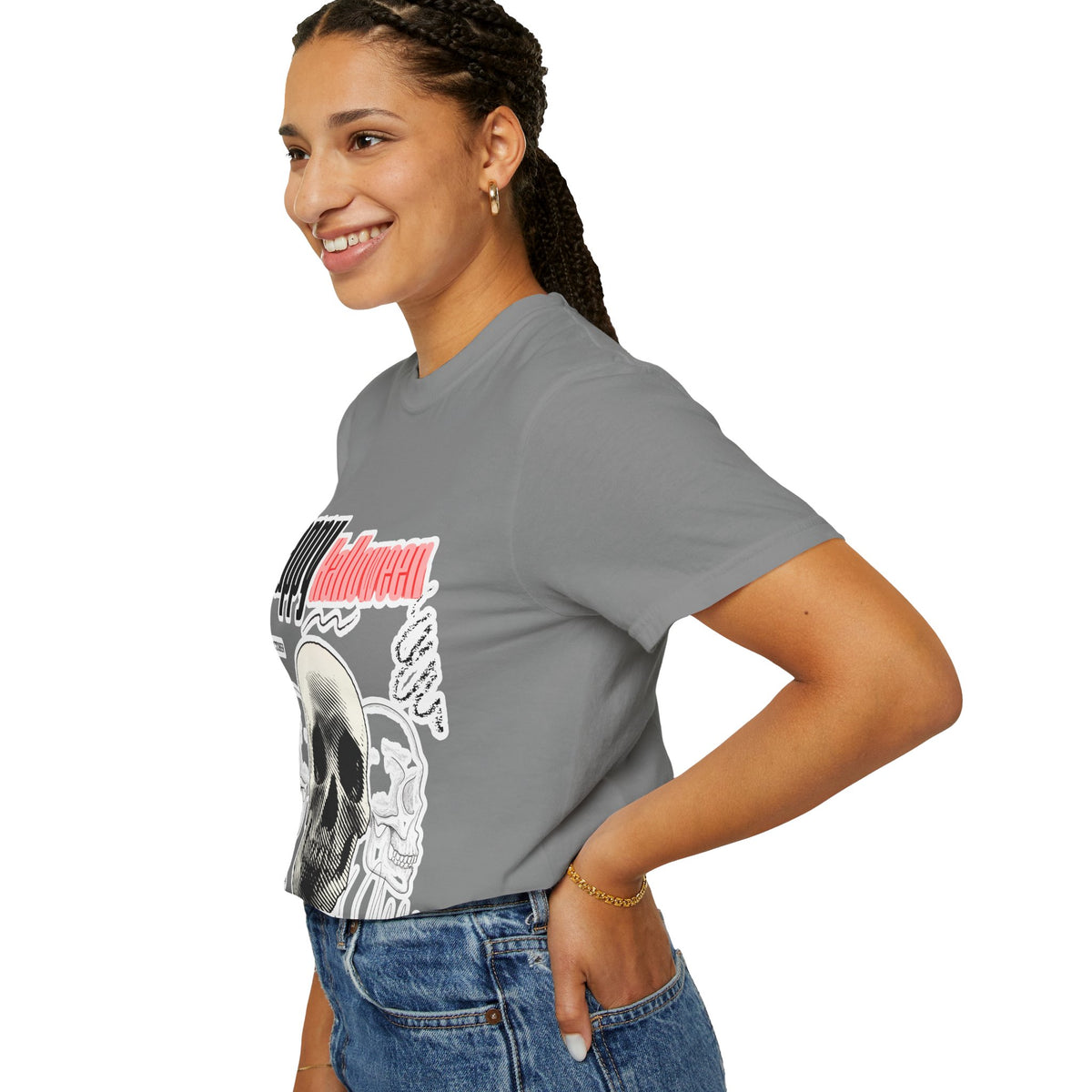 Happy Halloween Skull T-Shirt — Graphic Halloween Tee