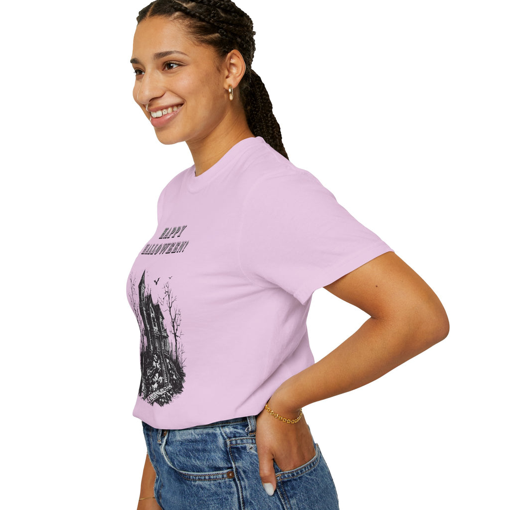 Happy Halloween Haunted House T-Shirt