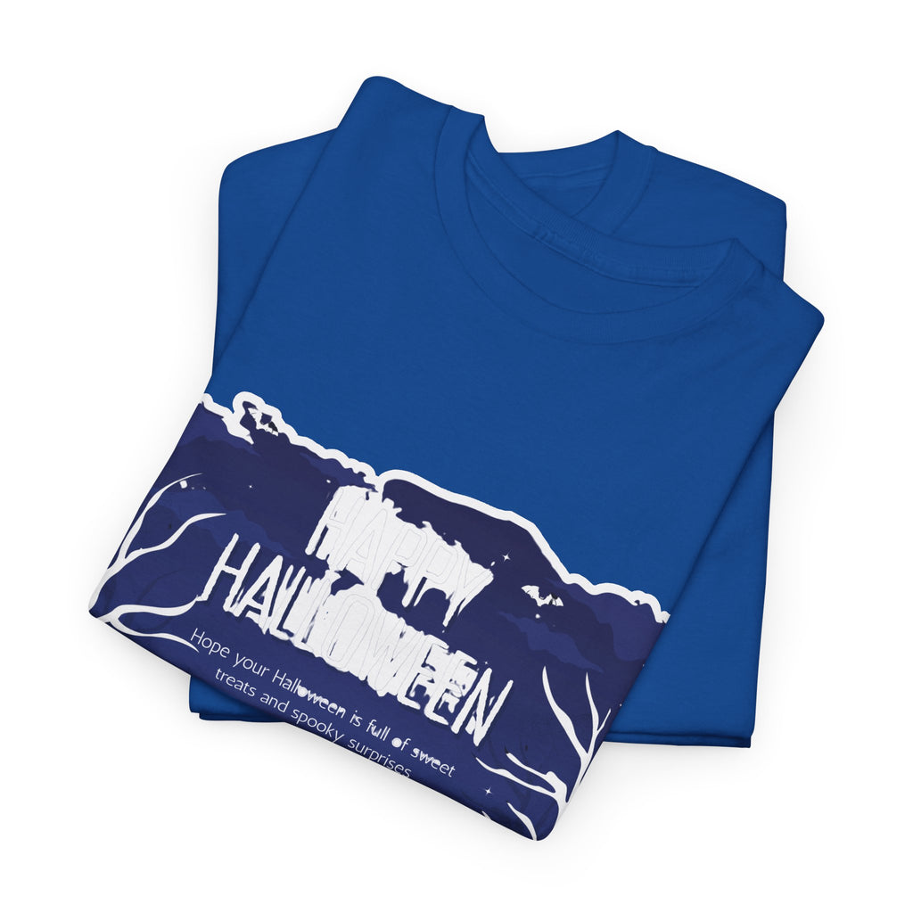 Happy Halloween Cute Witch T-Shirt — Halloween Graphic Tee for Kids & Adults