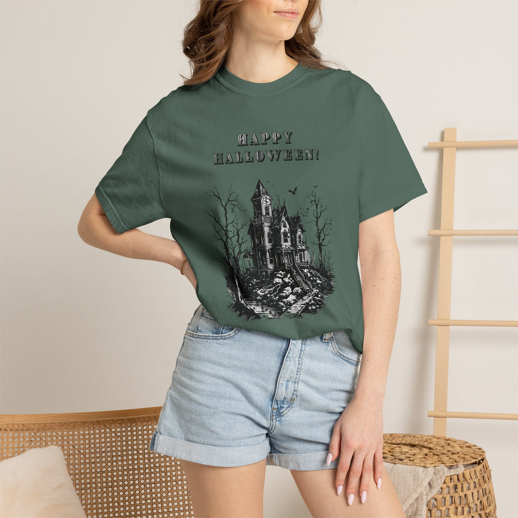 Happy Halloween Haunted House T-Shirt