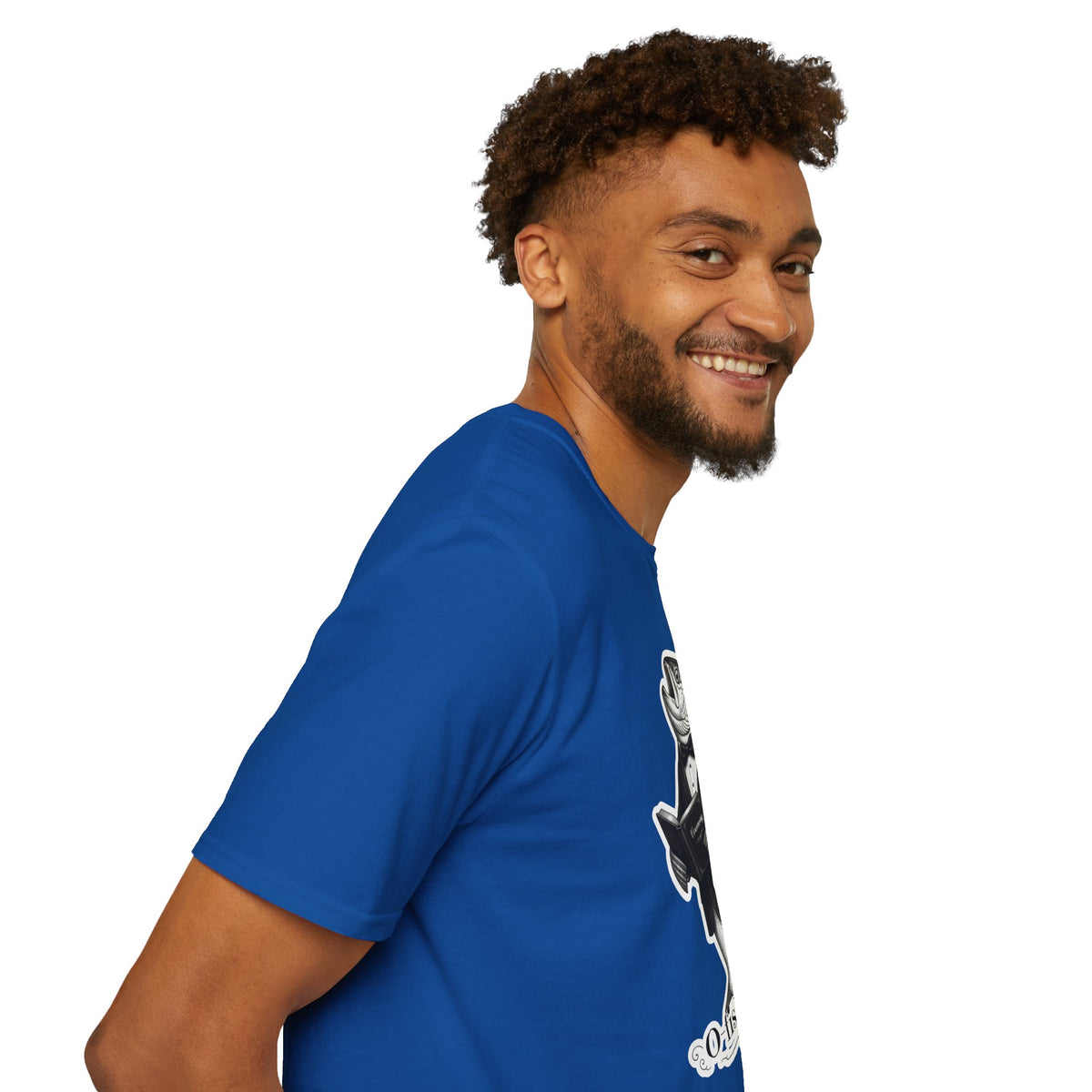 Salmon Gentleman T-Shirt — Dapper Fish Graphic Tee
